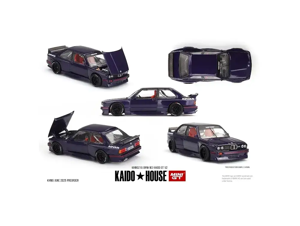 Mini GT x Kaido House #216 BMW M3 Kaido GT V2 - Image 2