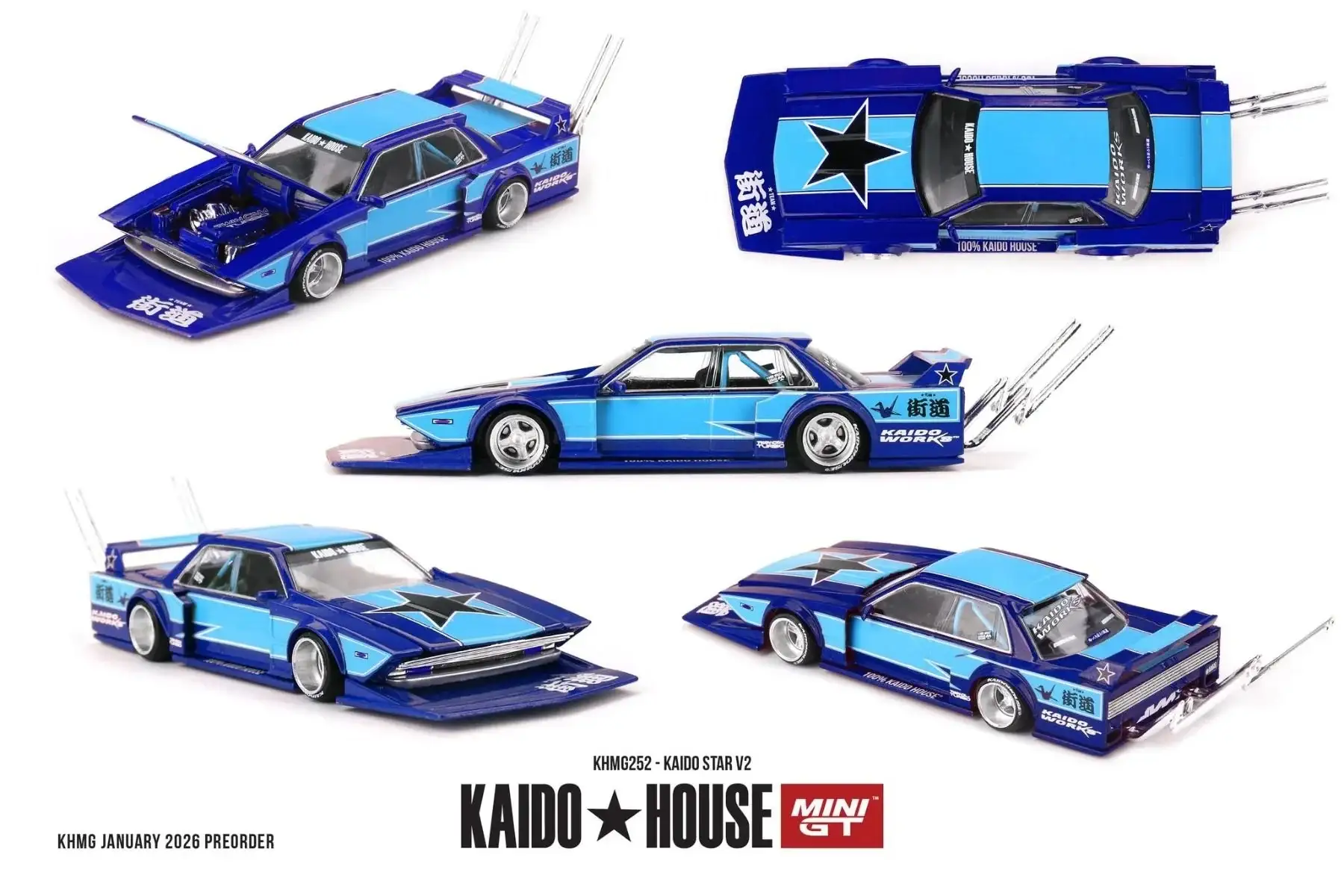 Mini GT x Kaido House #252 Kaido Star V2