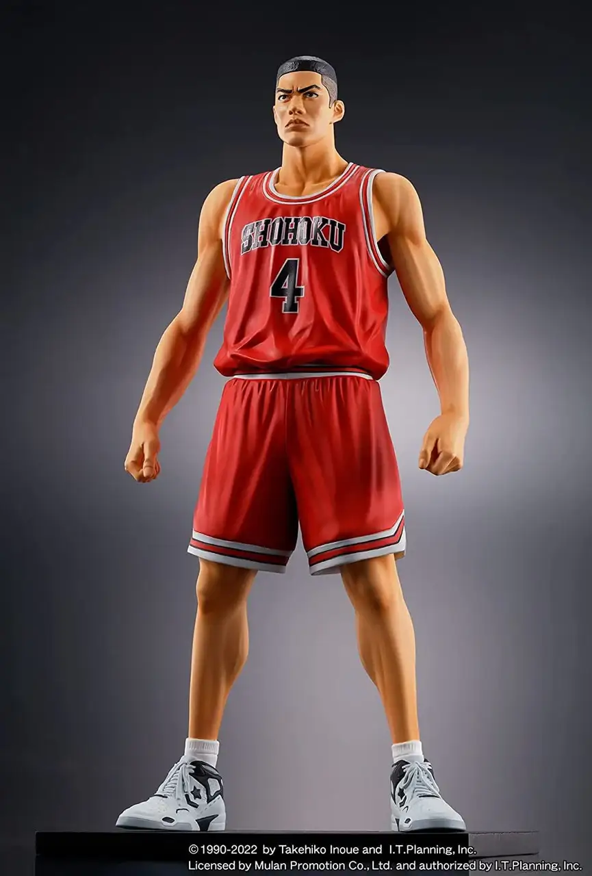 One and Only 男兒當入樽 "SLAM DUNK" SHOHOKU 赤木剛憲 Takenori Akagi Figure PVC Figure - Image 2