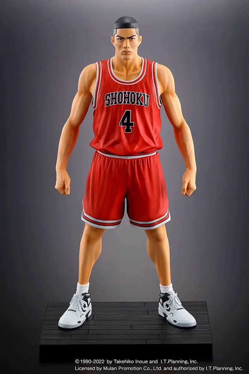 One and Only 男兒當入樽 "SLAM DUNK" SHOHOKU 赤木剛憲 Takenori Akagi Figure PVC Figure - Image 4