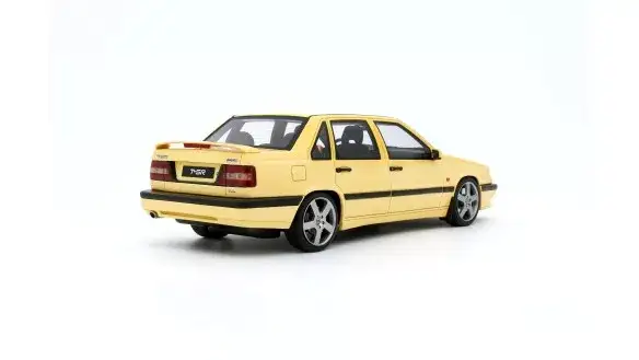 [Shipping Included] OTTO Models 1:18 Scale OT1222 Volvo 850 T-5R Cream Yellow 1996 - Image 2