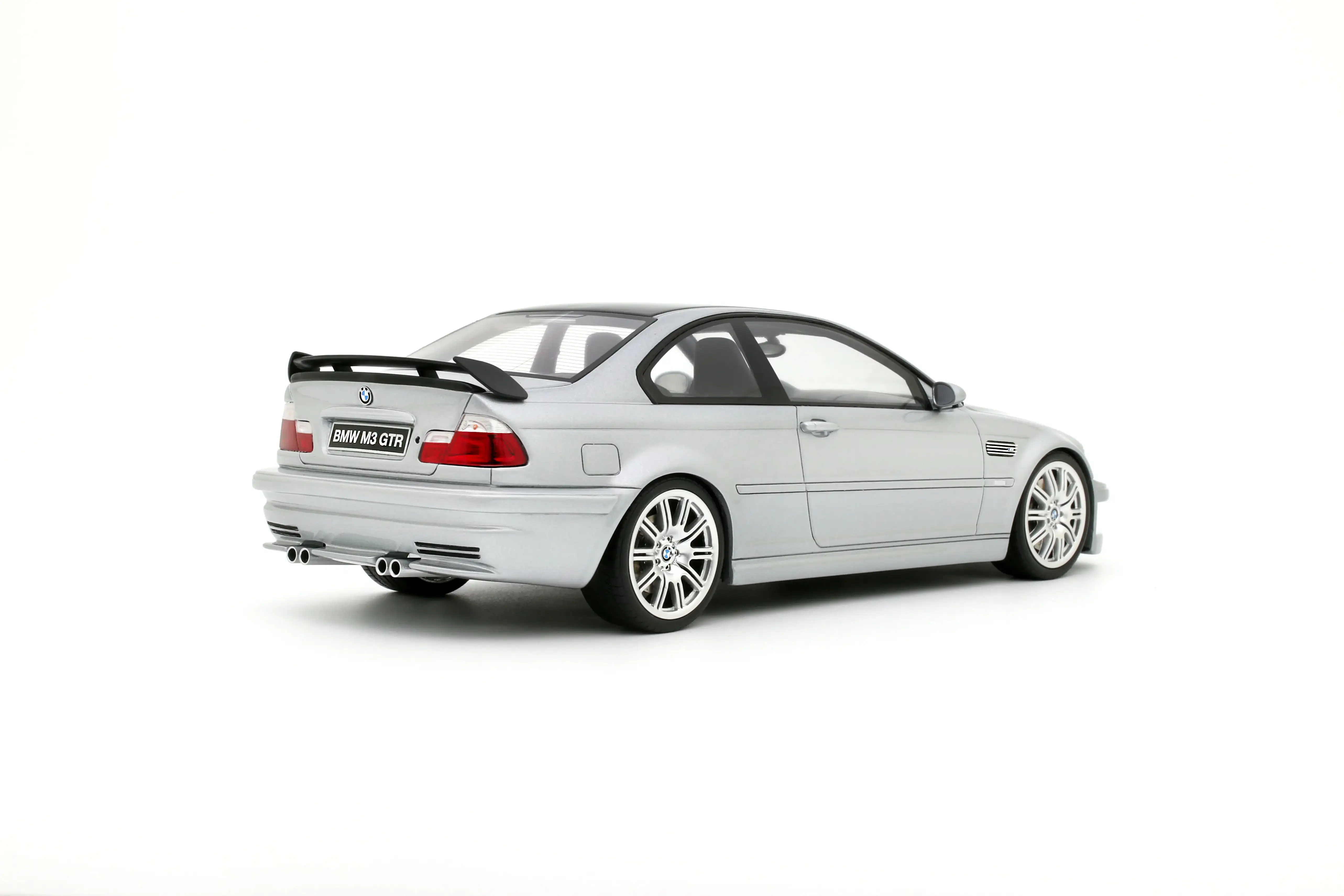 [shipping included] OTTO Mobile 1:18 OT1128 BMW E46 M3 GTR STREET TITAN SILVER METALLIC 354 2001 - Image 2