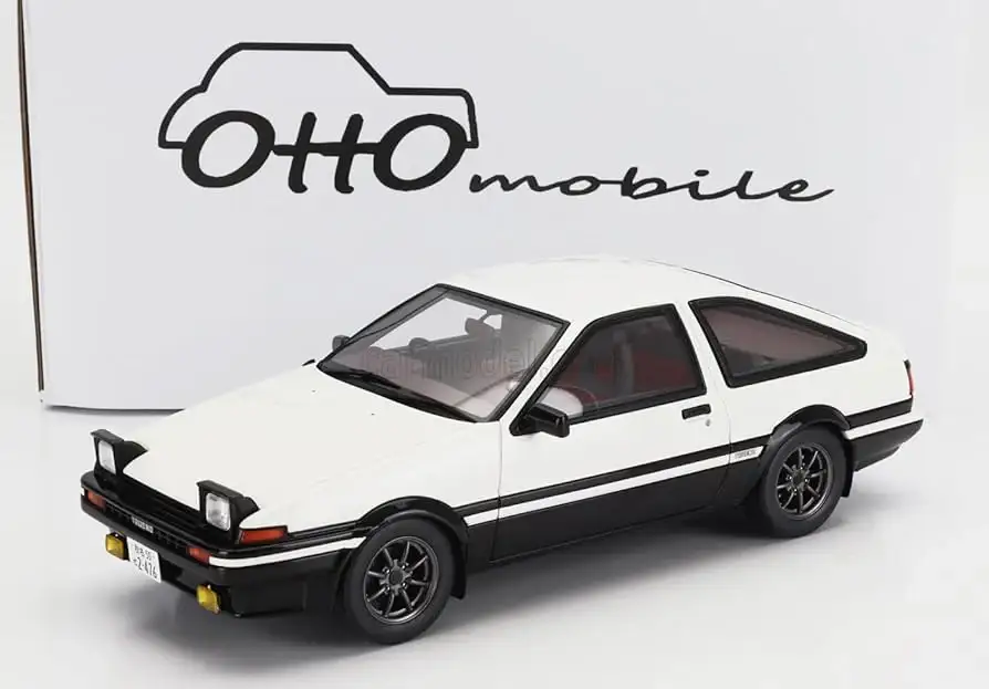 OTTO Mobile OT444B 1:18 scale Toyota AE86 Sprinter Trueno Headlights Up