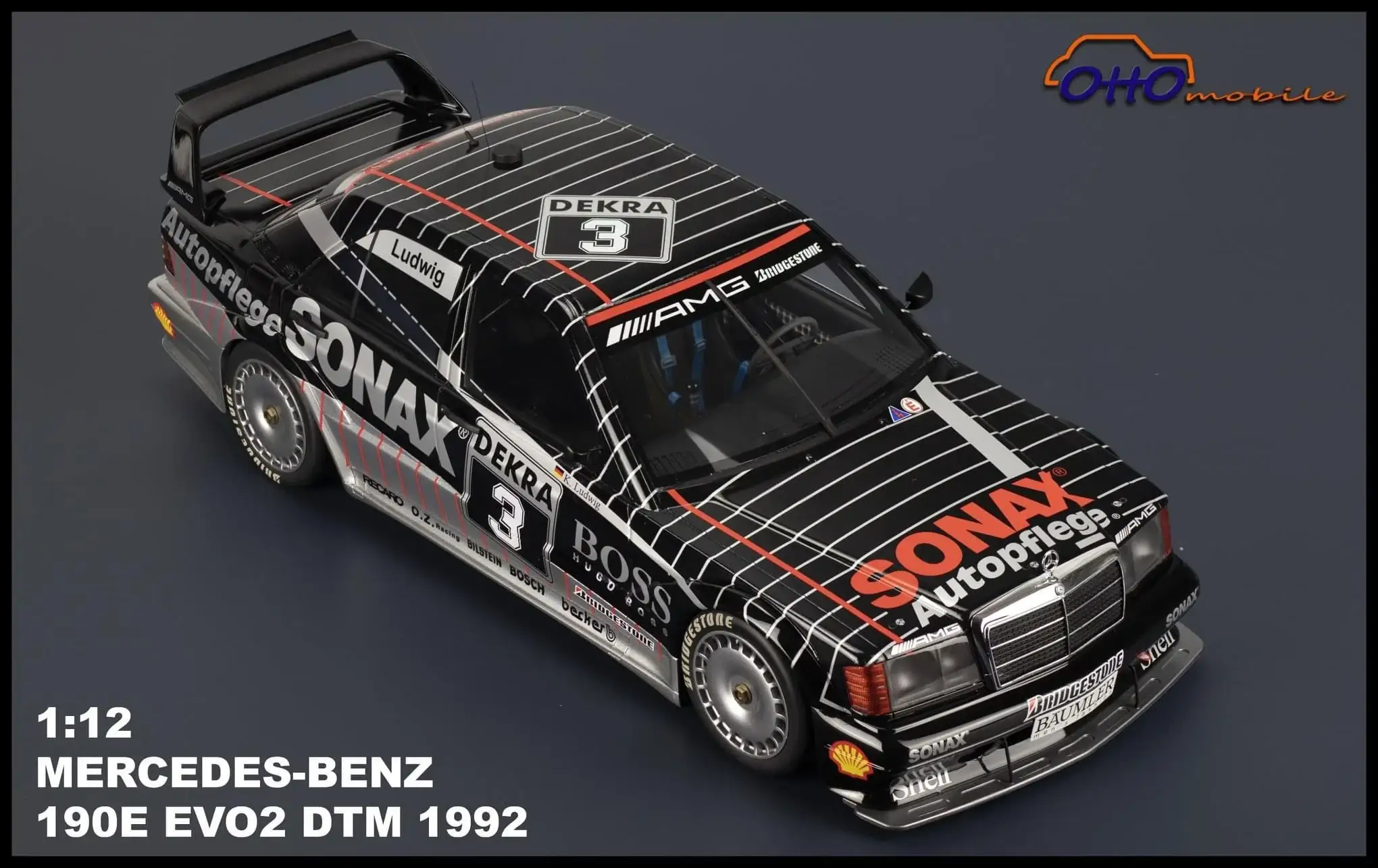 OTTO Mobile 1:12 Scale Mercedes-Benz 190e EVO2 DTM 1992