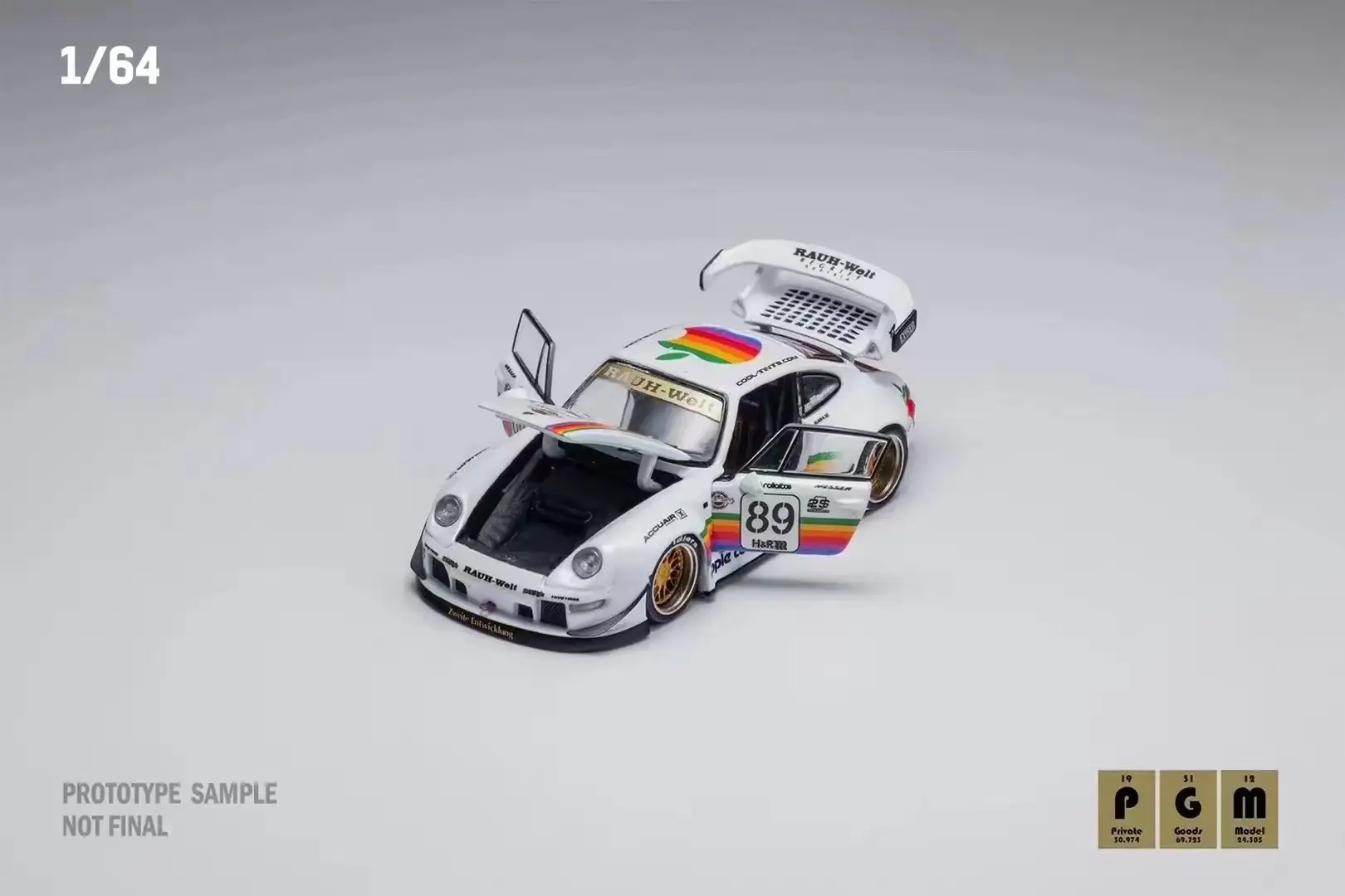 PGM Private Good Model All open RWB Apple Porsche 993
