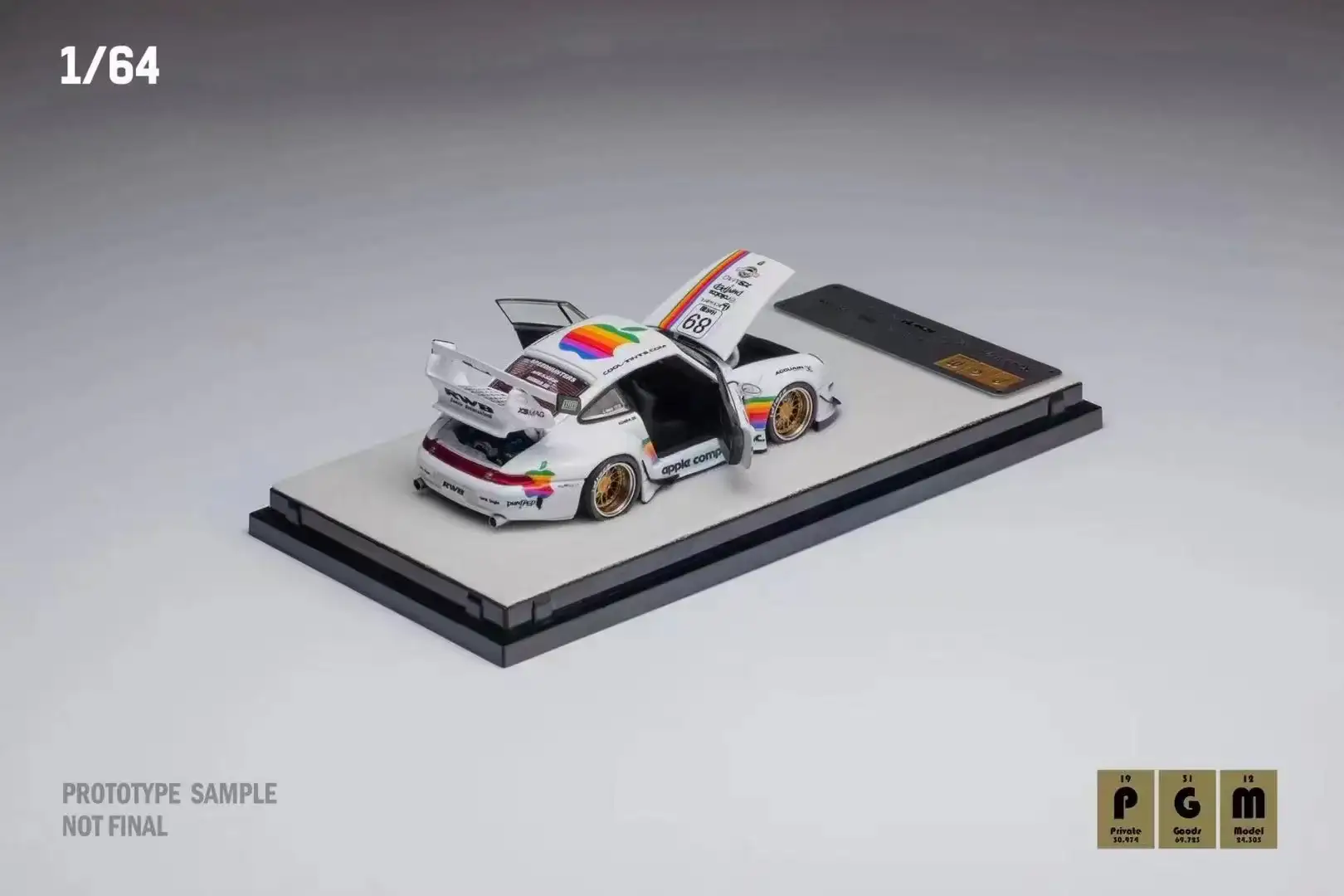 PGM Private Good Model All open RWB Apple Porsche 993 - Image 7