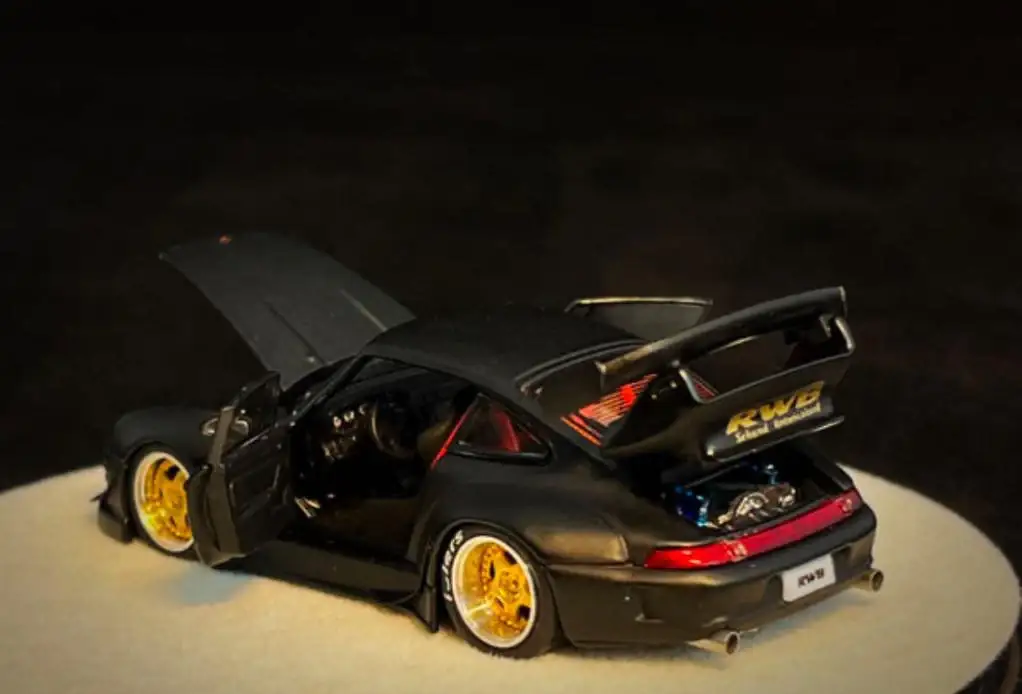PGM Private Good Model Porsche RWB 993 Matte Black - Image 3