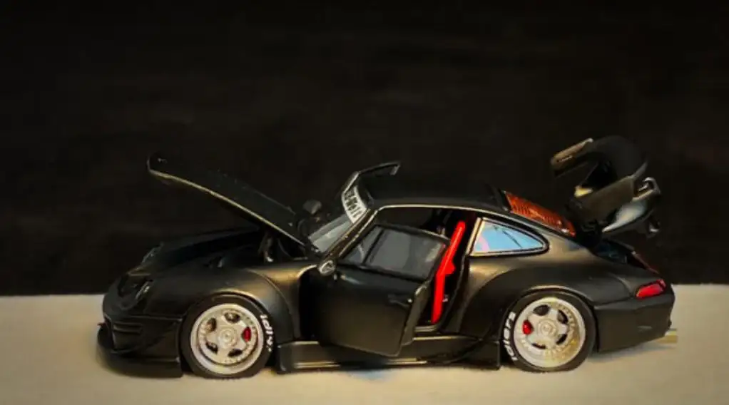 PGM Private Good Model Porsche RWB 993 Matte Black - Image 4