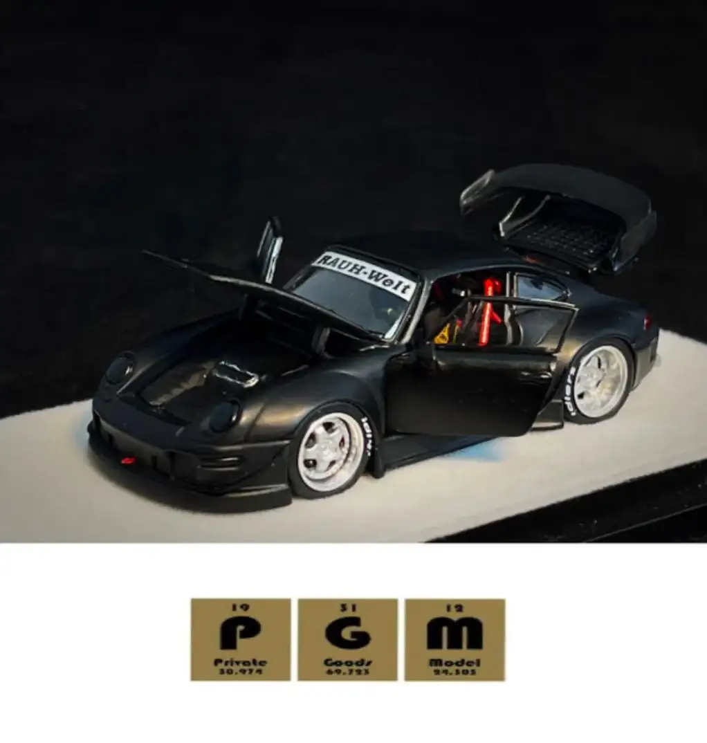 PGM Private Good Model Porsche RWB 993 Matte Black - Image 5