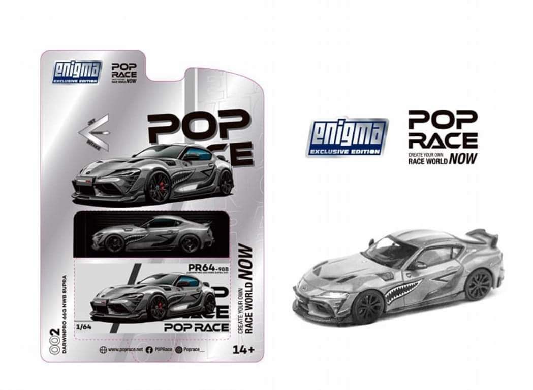 Pop Race x Enigma 1:64 Scale DARWIN PRO 66G NWB SUPRA - Image 2