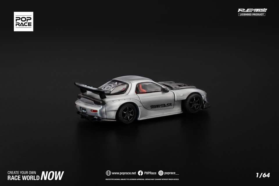 POP RACE 1/64 JAPAN EXCLUSIVE MAZDA RX8 RE-AMEMIYA - Image 3
