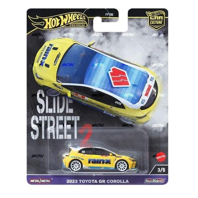 Hot Wheels Car Culture 2024 FPY86-957H Slide Street Part2 set of 5 - Image 4