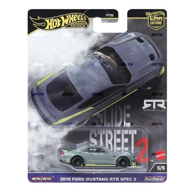 Hot Wheels Car Culture 2024 FPY86-957H Slide Street Part2 set of 5 - Image 6