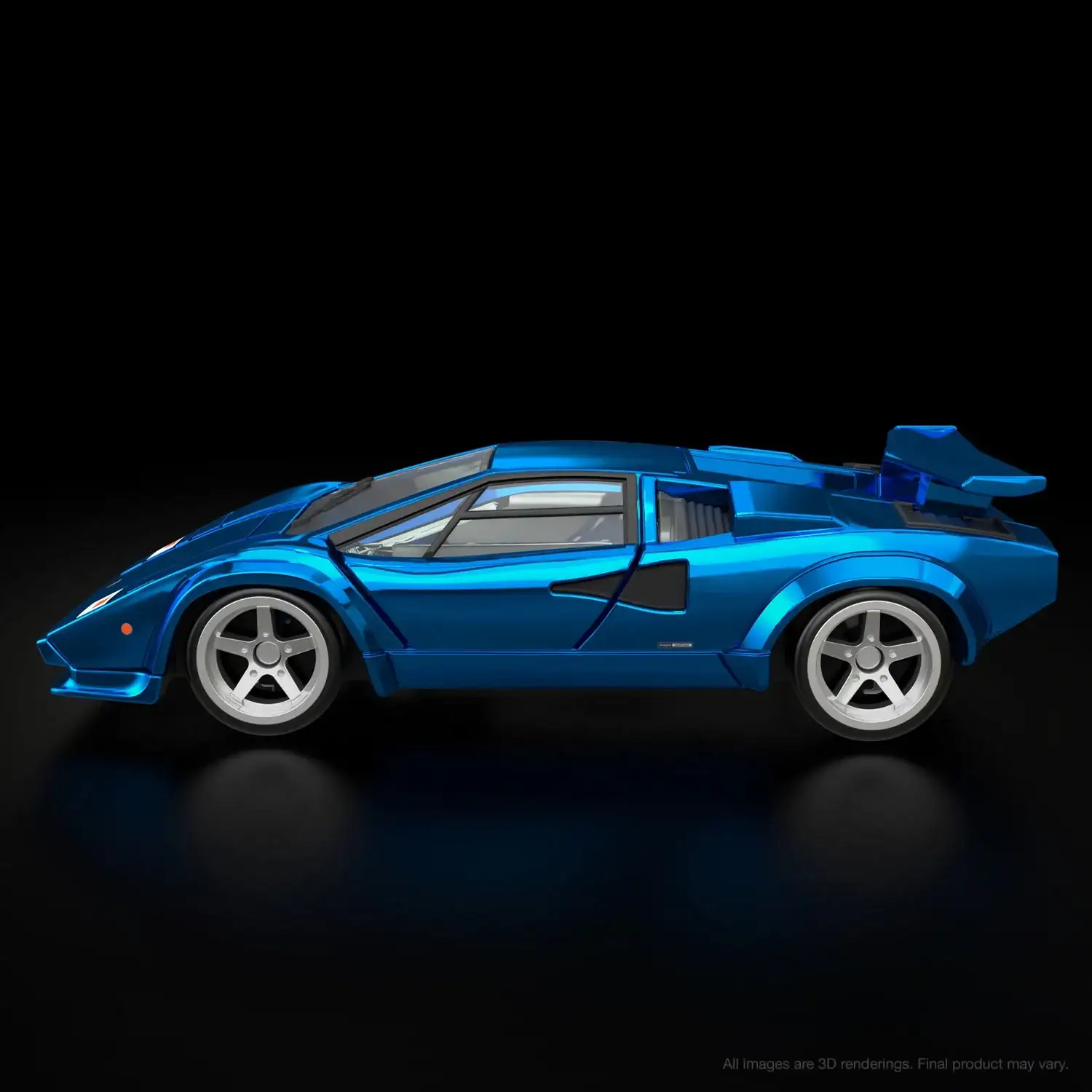 Hot Wheels RLC 2022 sELECTIONs ’82 Lamborghini Countach LP500 S Blue - Image 4