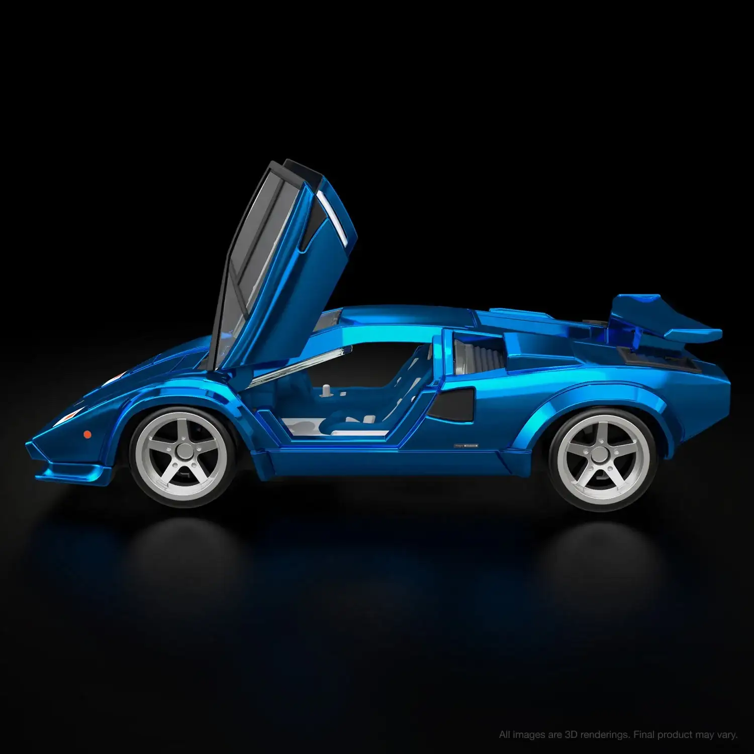 Hot Wheels RLC 2022 sELECTIONs ’82 Lamborghini Countach LP500 S Blue - Image 5