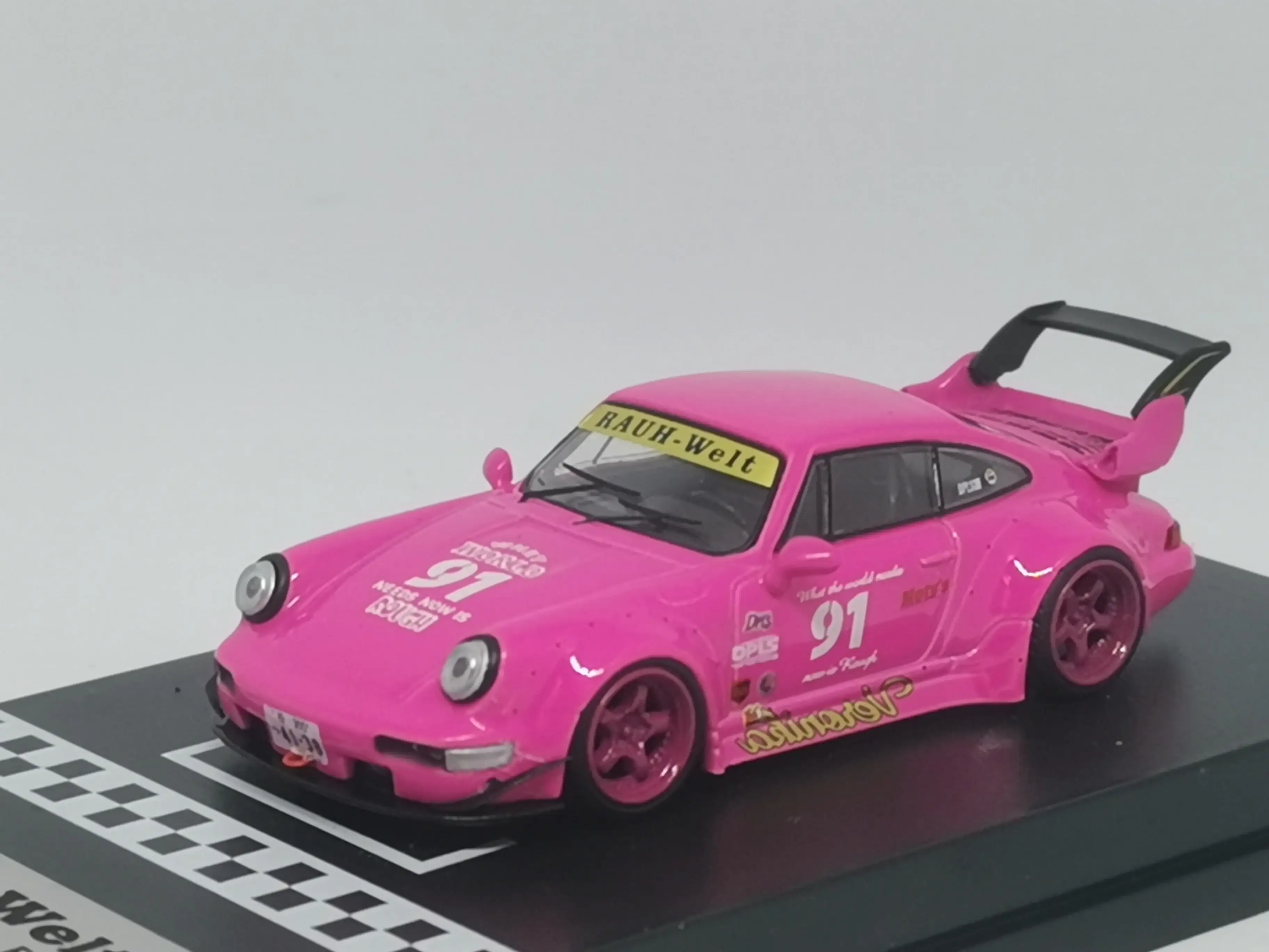 RWB Japan Official Japan 1/64 Porsche RWB 964 2020 Toyko Auto Salon Exclusive Set of 4 - Image 6