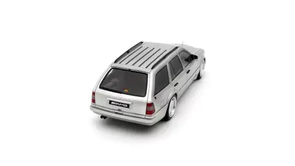 [Shipping Included] OTTO Models 1:18 Scale OT1224 Mercedes-Benz AMG 70TE Brilliant Silver 1996 - Image 4