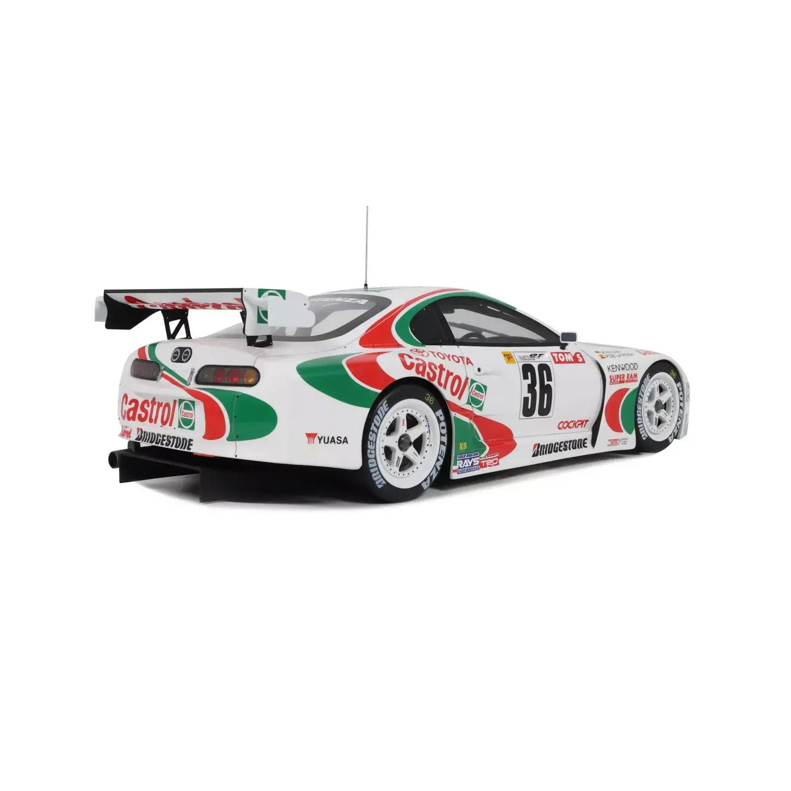 [Shipping Included] Otto Mobile 1:18 Scale OT494 Toyota Supra Racing GT500 M. Krumm / P. De La Rosa - JGTC 1997 - Image 2