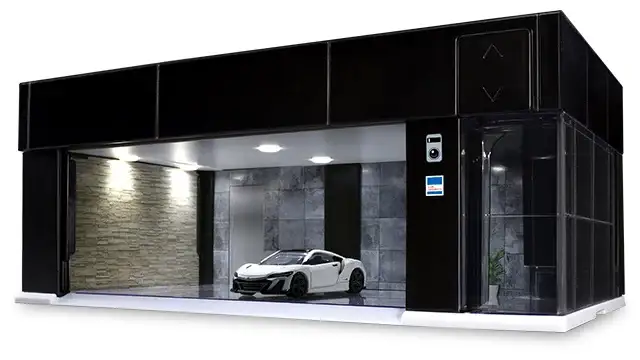 [Shipping included] [Reproduction] Tomica GARAGE PREMIUM BLACK Edition Honda NSX - Image 2