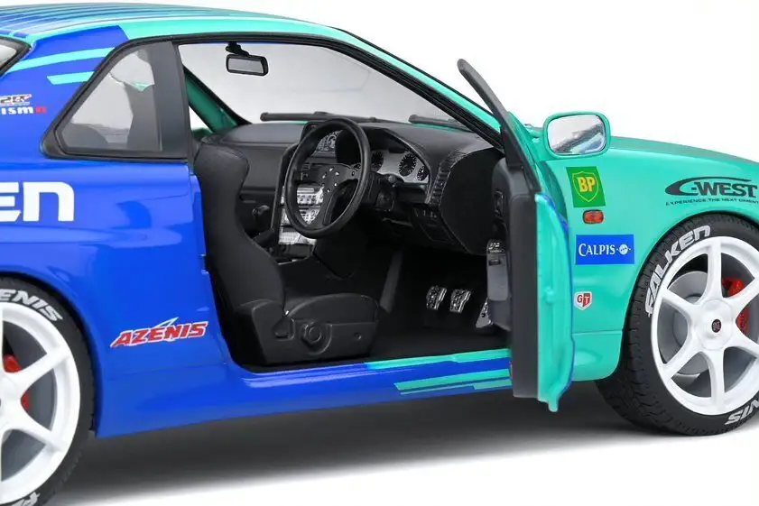 Solido 1:18 NISSAN SKYLINE GT-R (R34) – Falken LIVERY – 1999 - Image 4