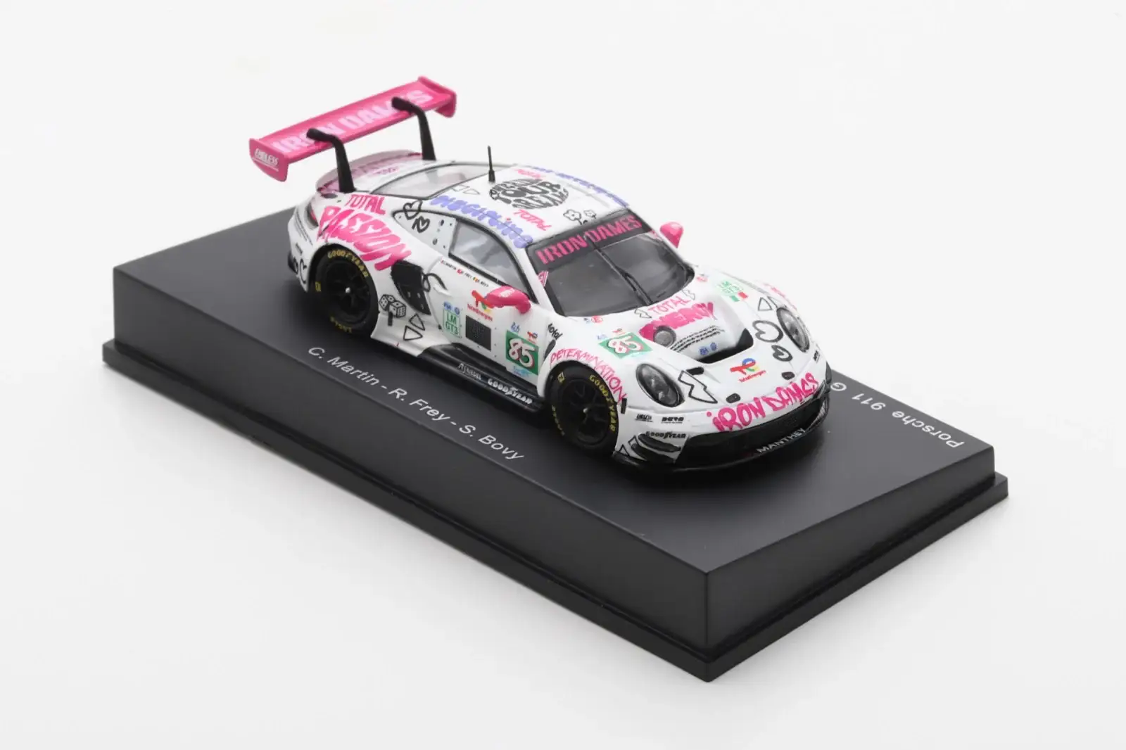 Spark 1:64 Scale Porsche 911 GT3 R LMGT3 No.85 IRON DAMES Le Mans 24H 2025