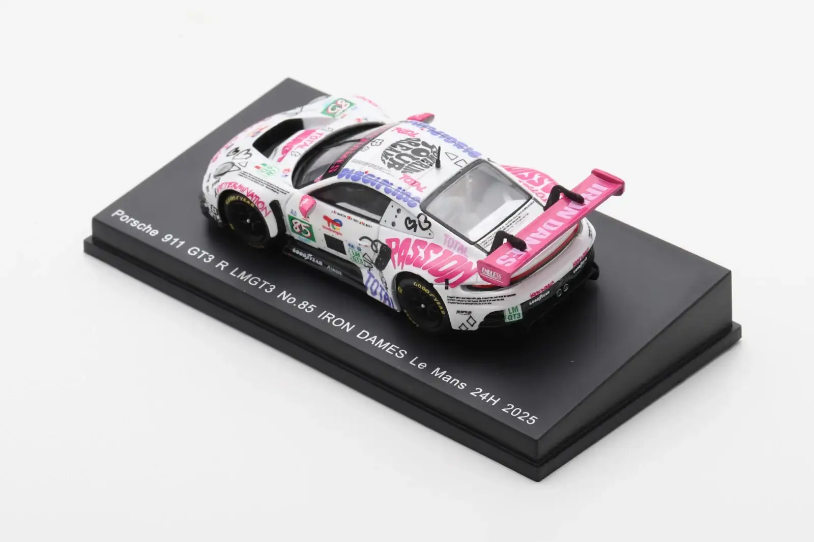 Spark 1:64 Scale Porsche 911 GT3 R LMGT3 No.85 IRON DAMES Le Mans 24H 2025 - Image 3