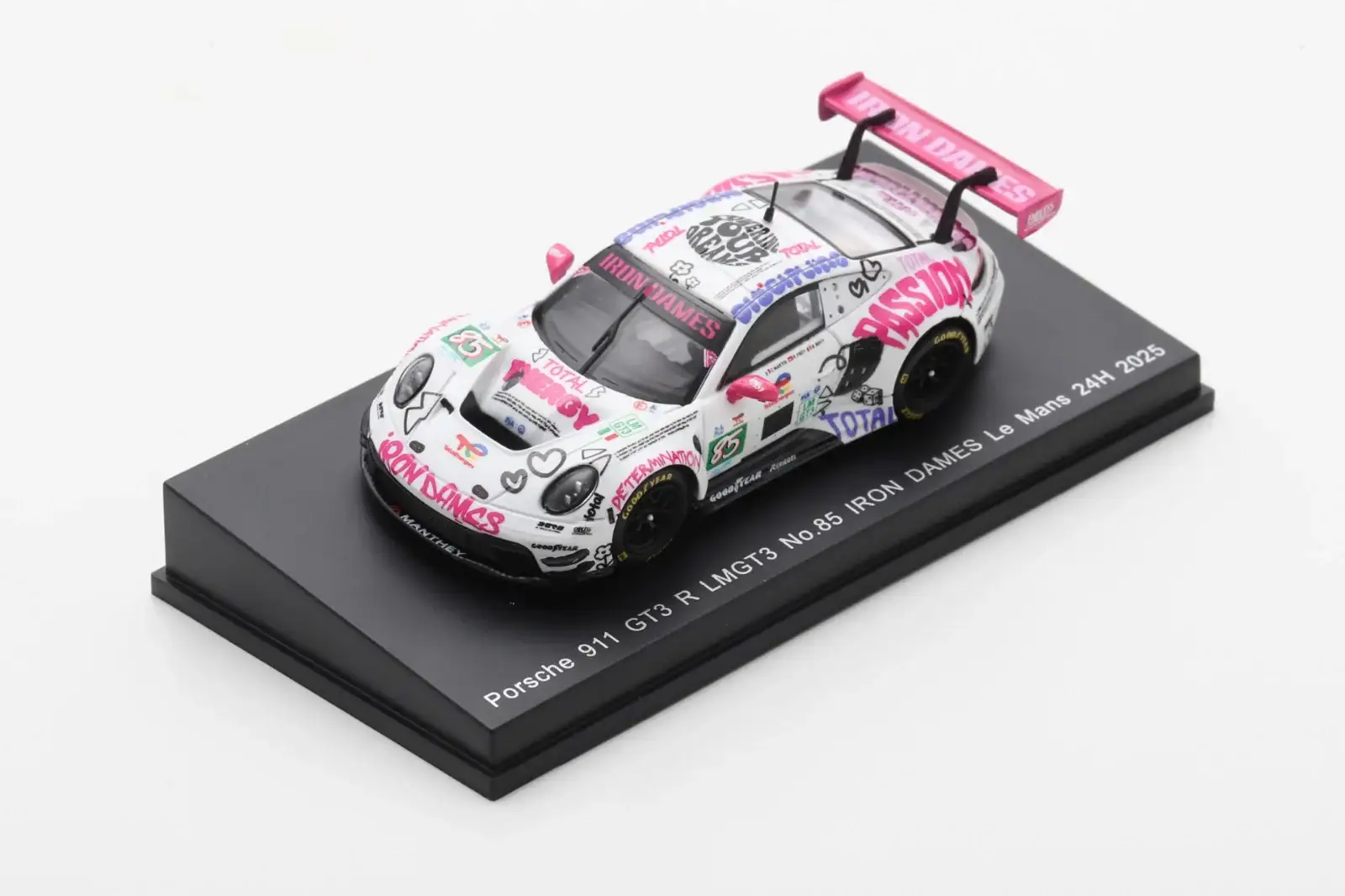 Spark 1:64 Scale Porsche 911 GT3 R LMGT3 No.85 IRON DAMES Le Mans 24H 2025 - Image 4