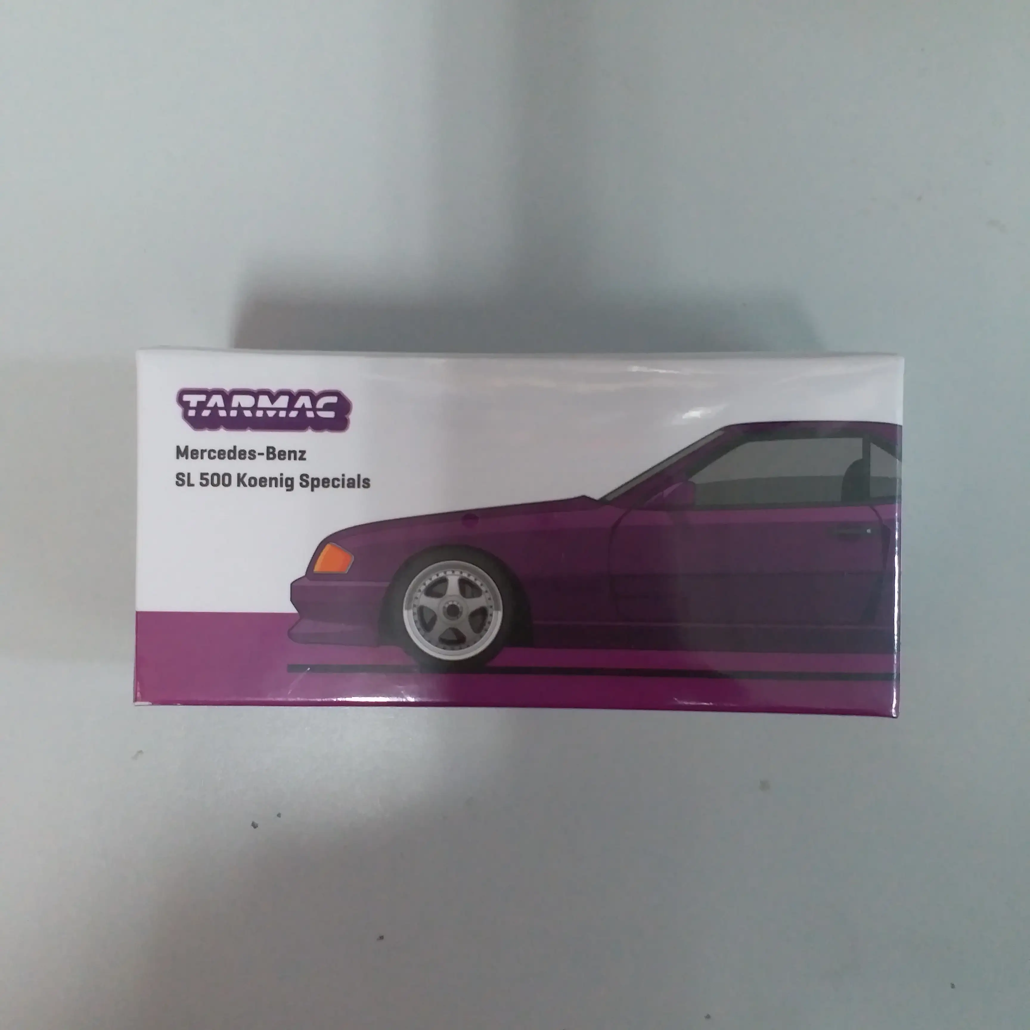 Tarmac works 1:64 Mercedes-Benz SL 500 Koenig Specials Purple - Image 2