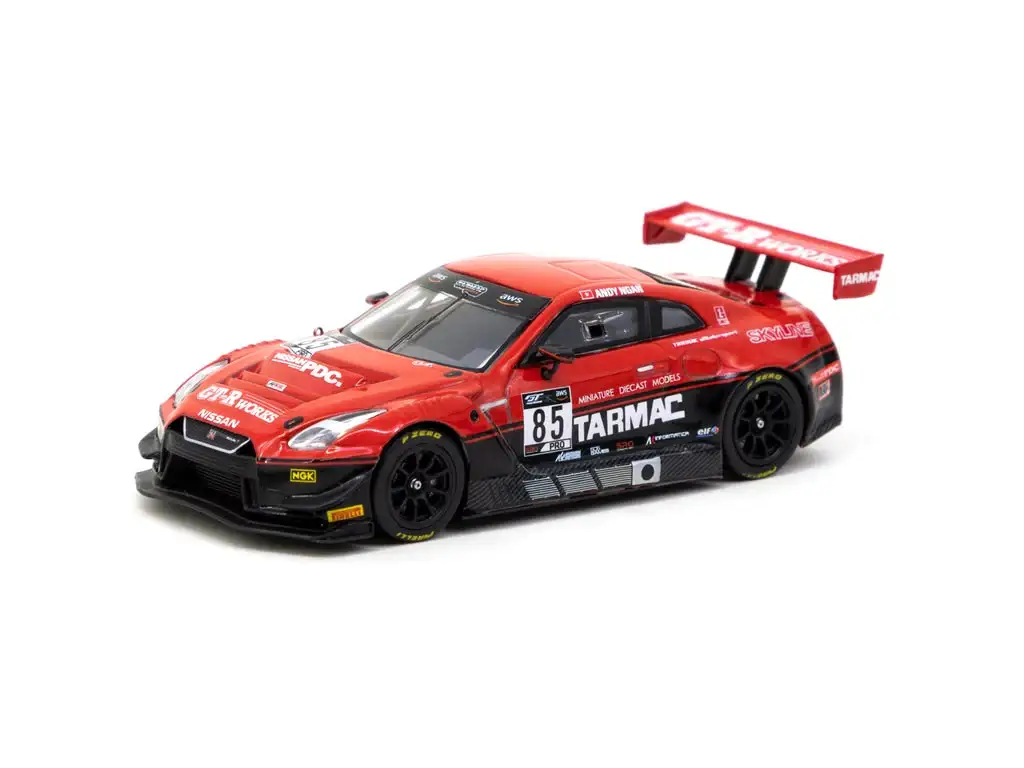 Tarmac Works 1/64 Nissan GT-R NISMO GT3 GT World Challenge Asia Esports 2020 #85 - HOBBY64 - Image 2