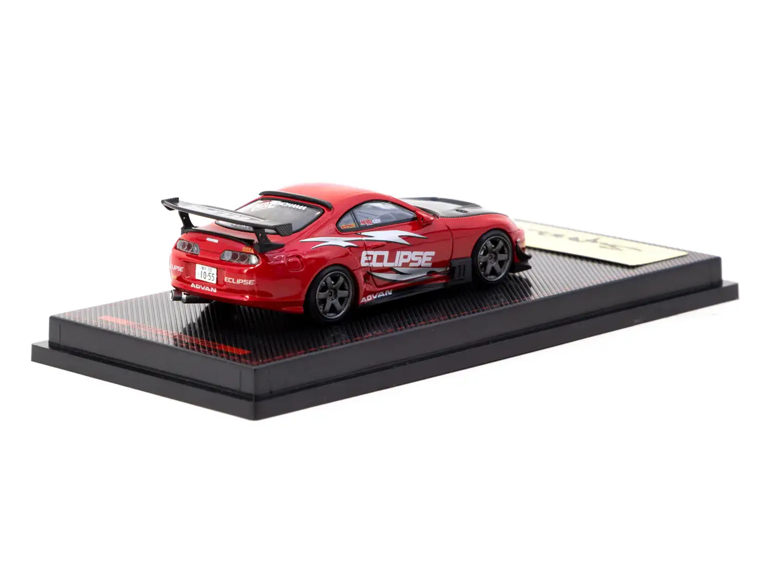 Tarmac Works x Ignition Model 1:64 Scale Toyota Supra (JZA80) RZ Red - Image 3