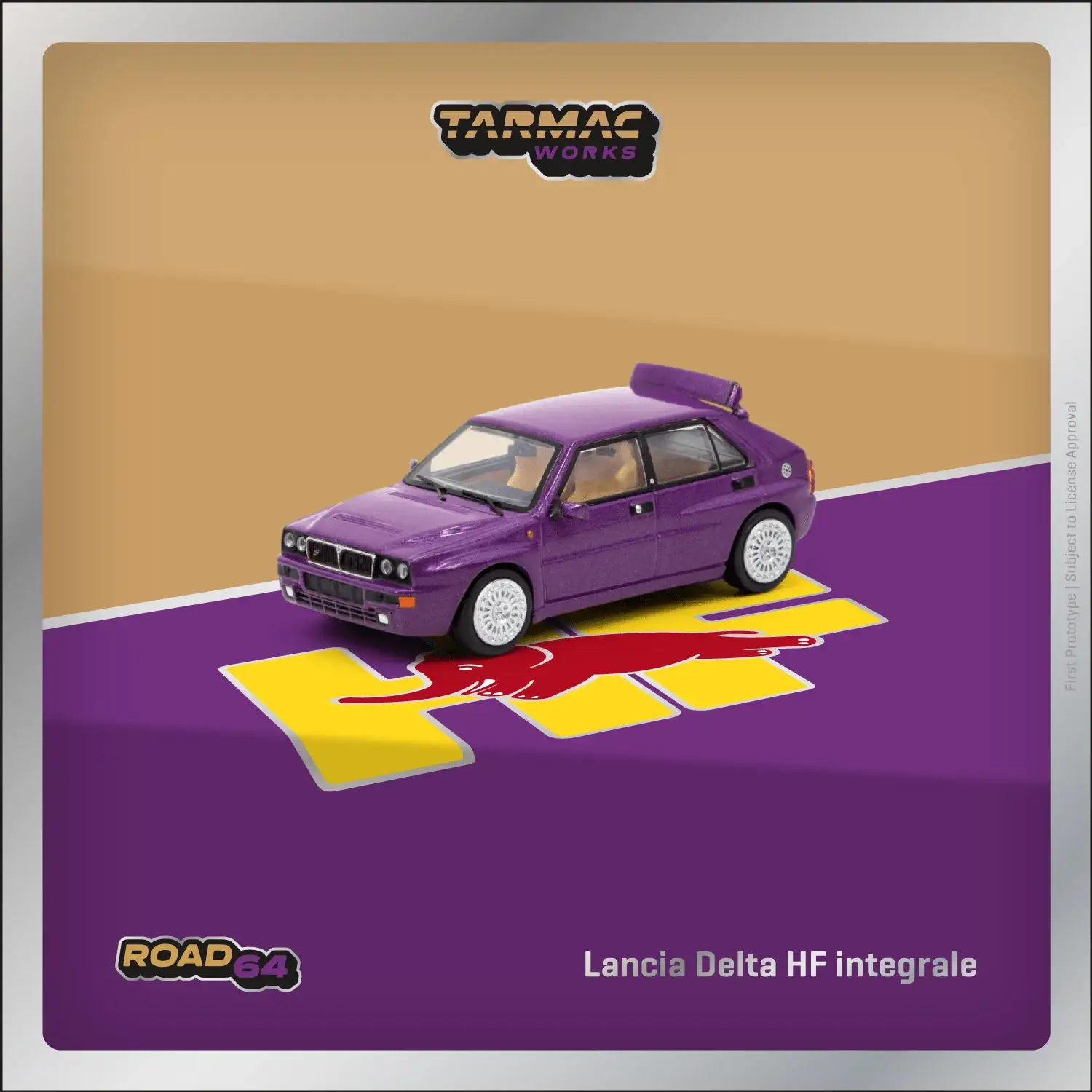Tarmac Works 1:64 Scale Lancia Delta HF integrale Viola