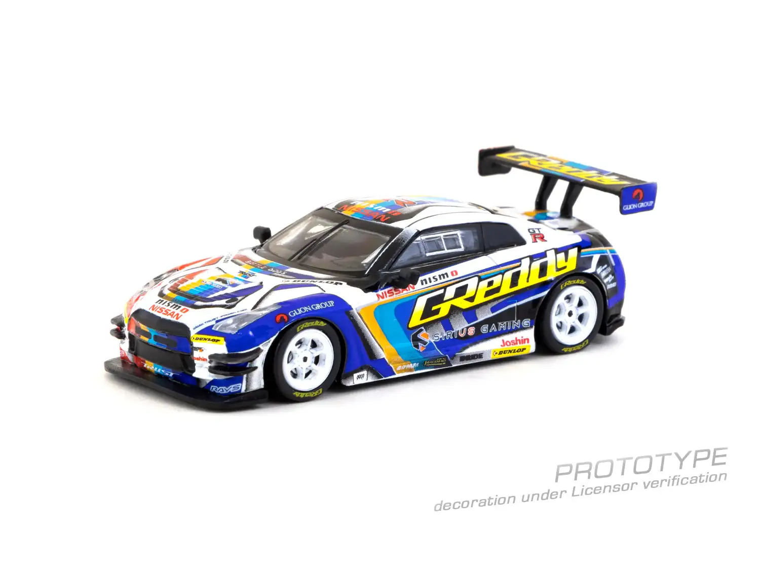 Tarmac Works 1:64 Scale Nissan GT-R NISMO TRUST e-Racing - Image 2