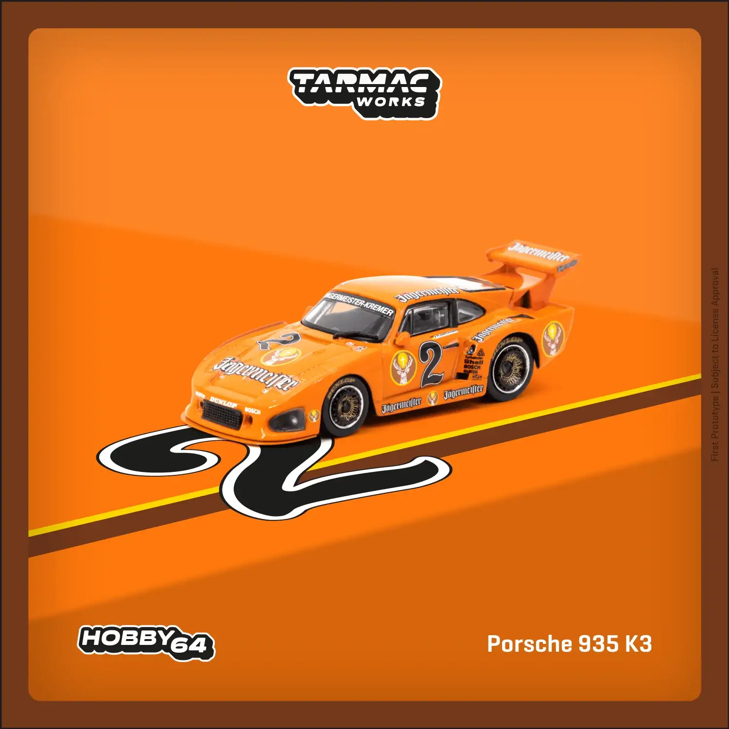Tarmac Works 1:64 scale Porsche 935 K3 DRM 1980 A. Plankenhorn