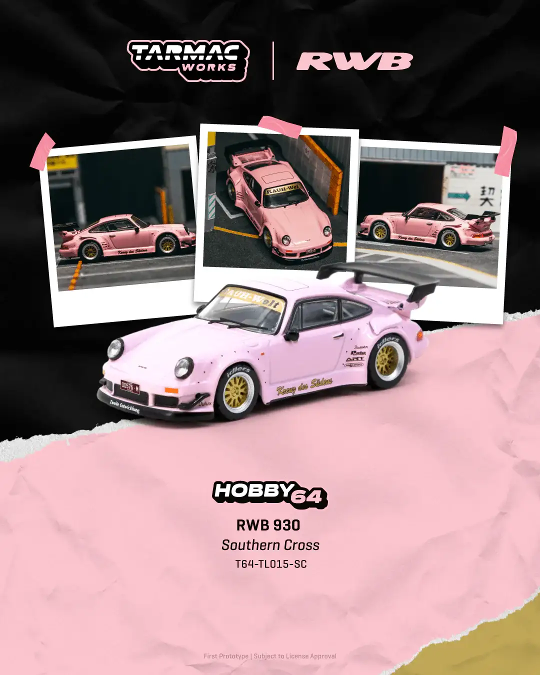 Tarmac Works 1:64 Scale RWB 930 Southern Cross