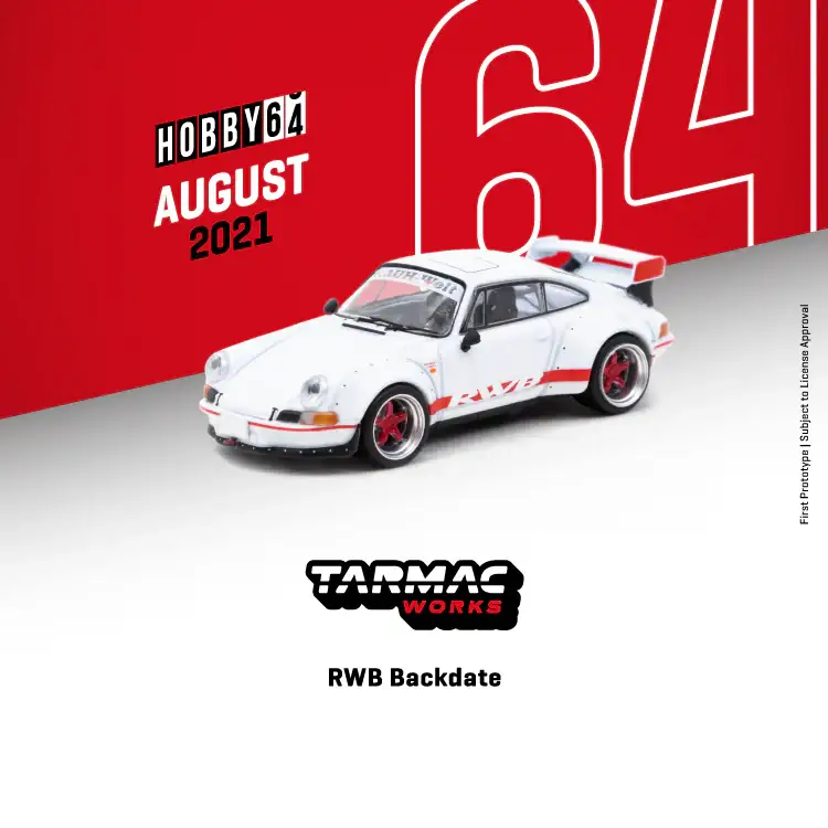 Tarmac Works 1:64 SCALE RWB 964
Backdate