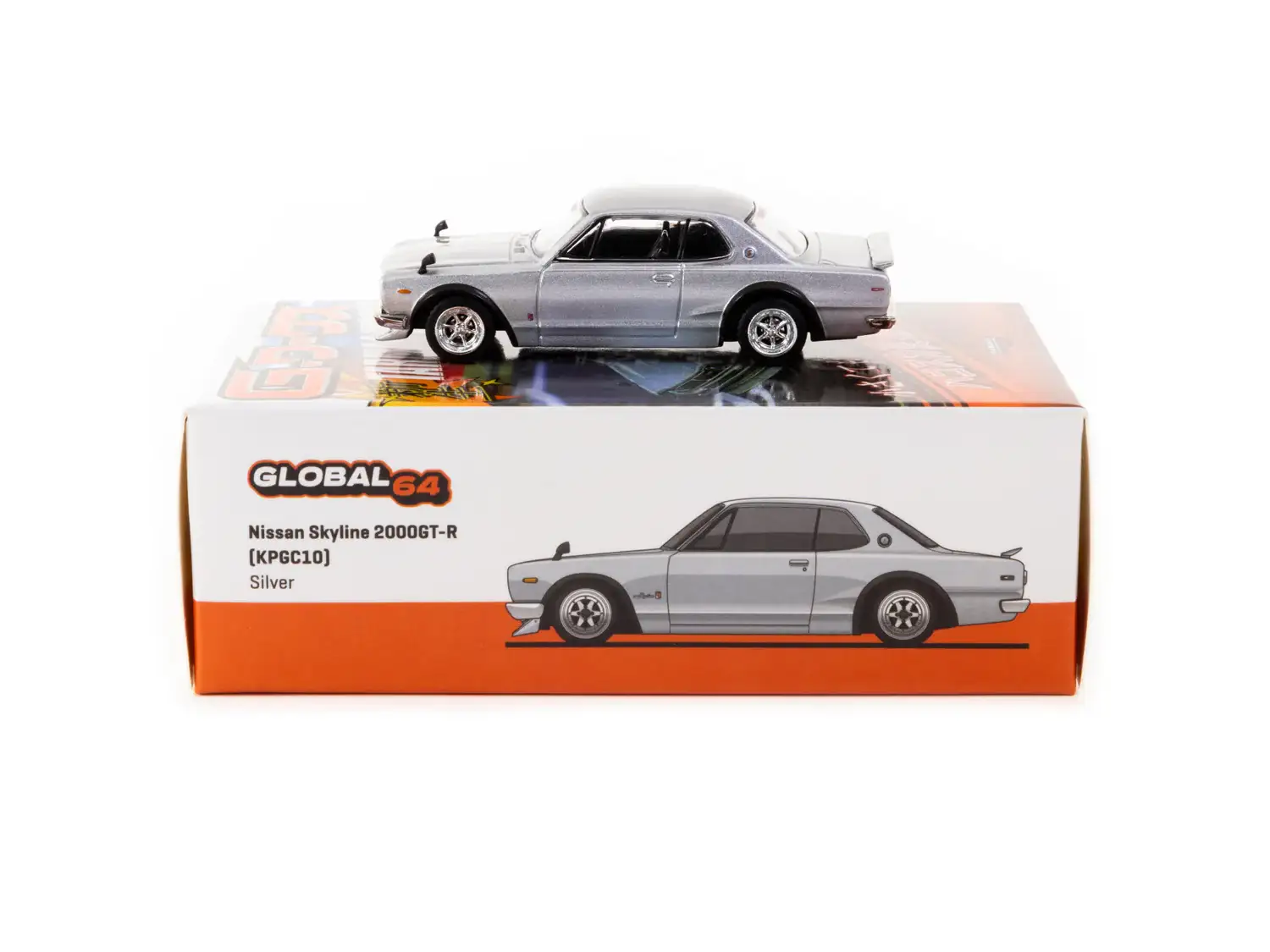 Tarmac Works 1:64 Scale Tokyo Auto Salon 2024 exclusive Nissan Skyline 2000 GT-R (KPGC10) - Image 3