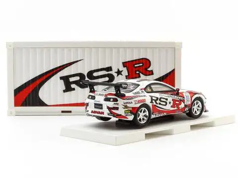 Tarmac Works 1:64 Scale Toyota Supra RSR D1 Drift Car - Image 2