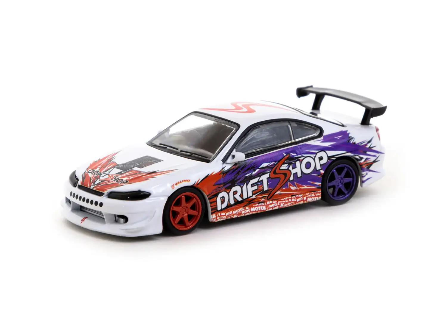 Tarmac Works 1/64 VERTEX Nissan Silvia S15 DriftShop European Drift Championship - Image 2