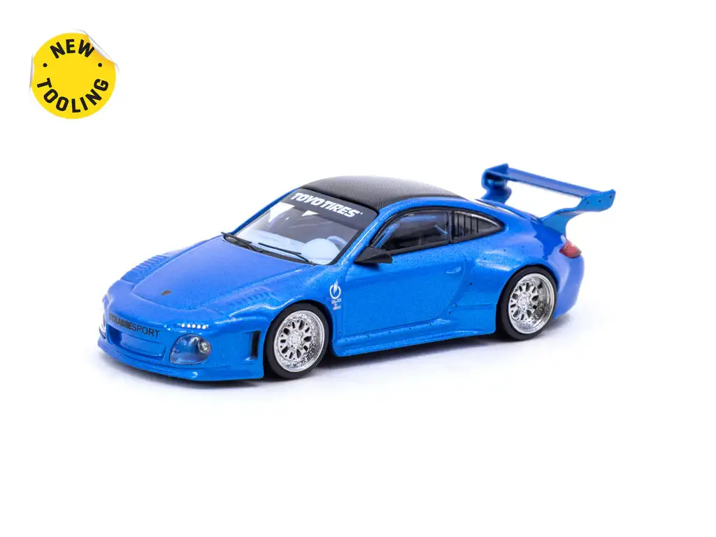 Tarmac Works Old & New Porsche 997
Blue