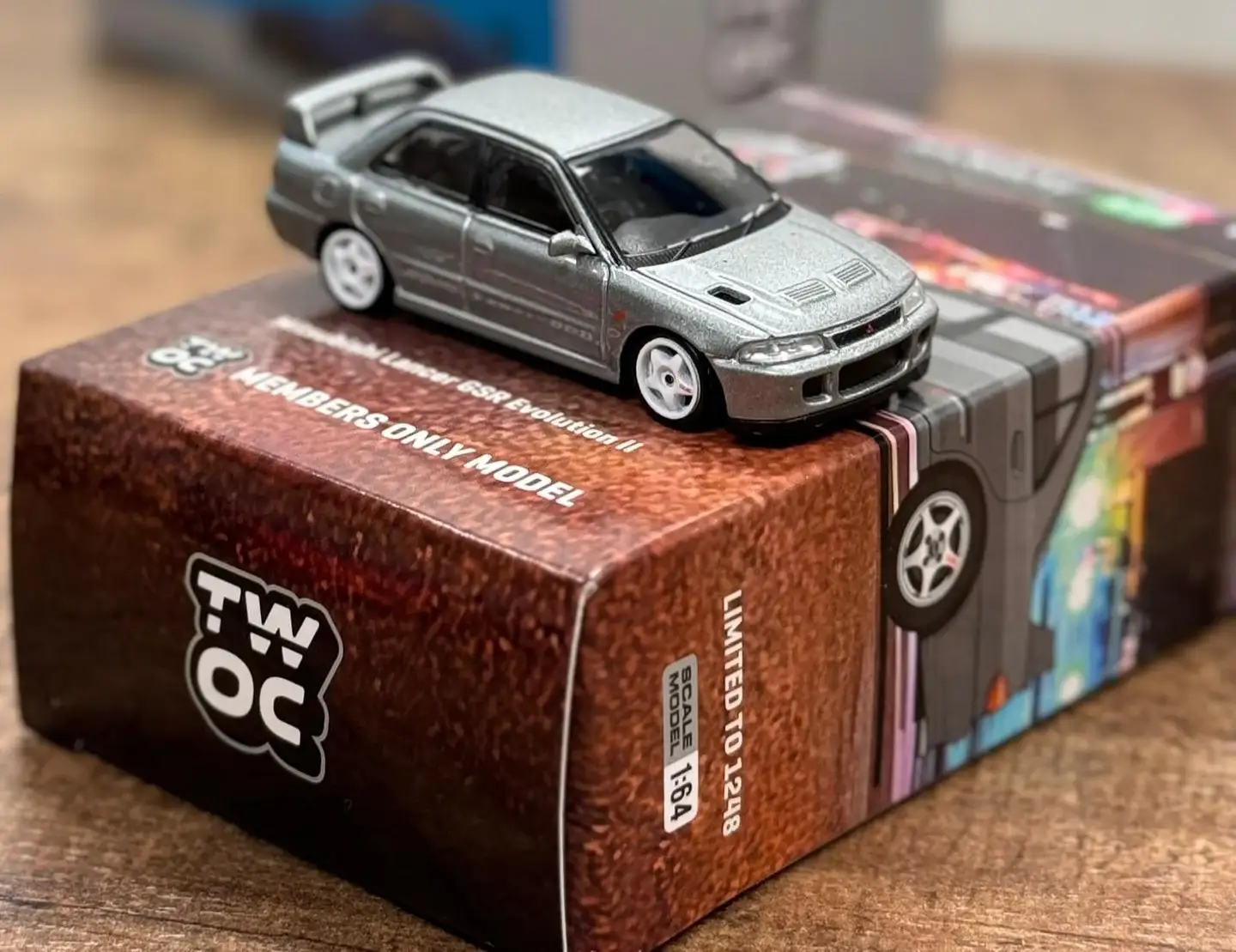 Tarmac Works Owner Club 1:64 Scale Mitsubishi Lancer GSR Evolution II