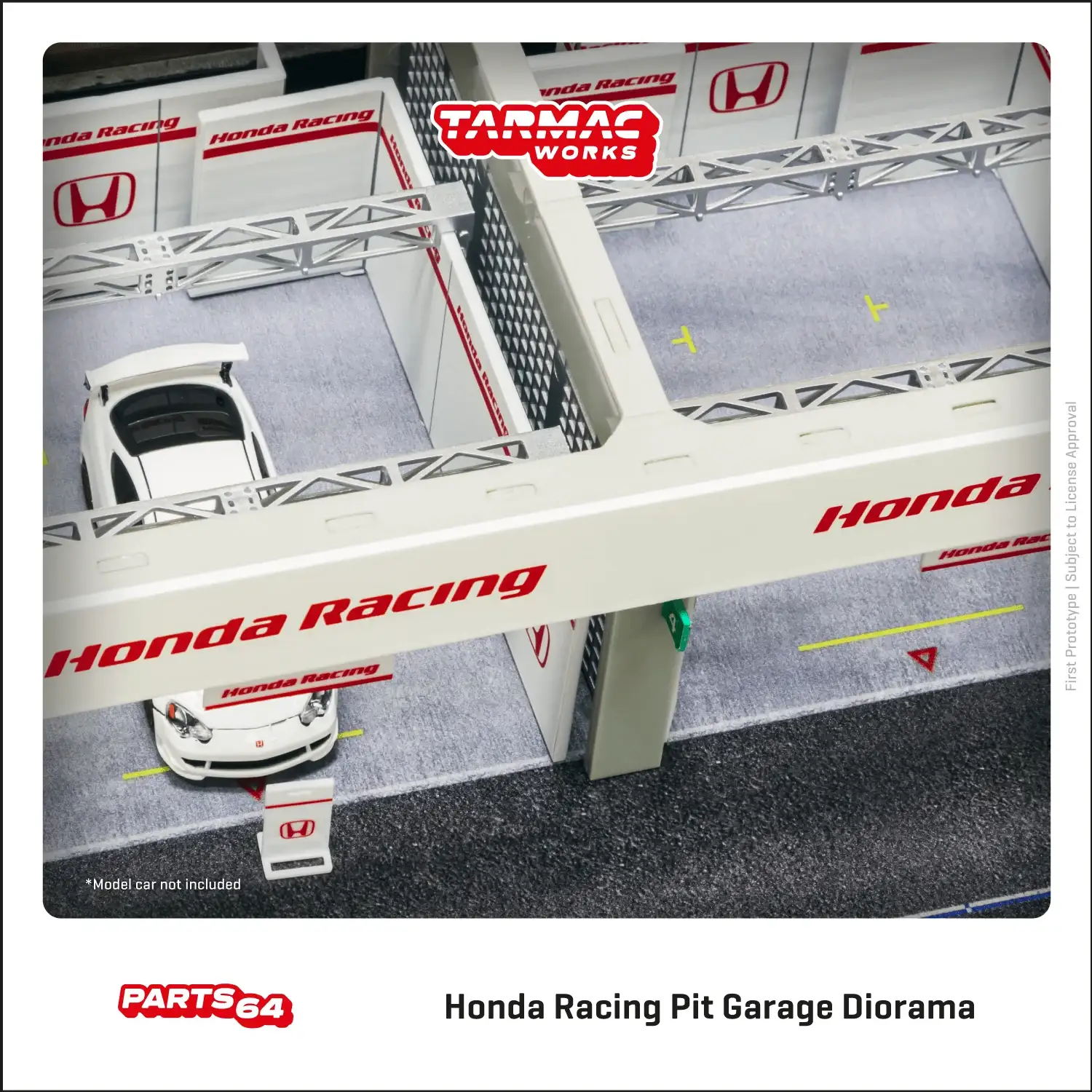 Tarmac Works Pit Garage Diorama – Honda Racing - Image 2