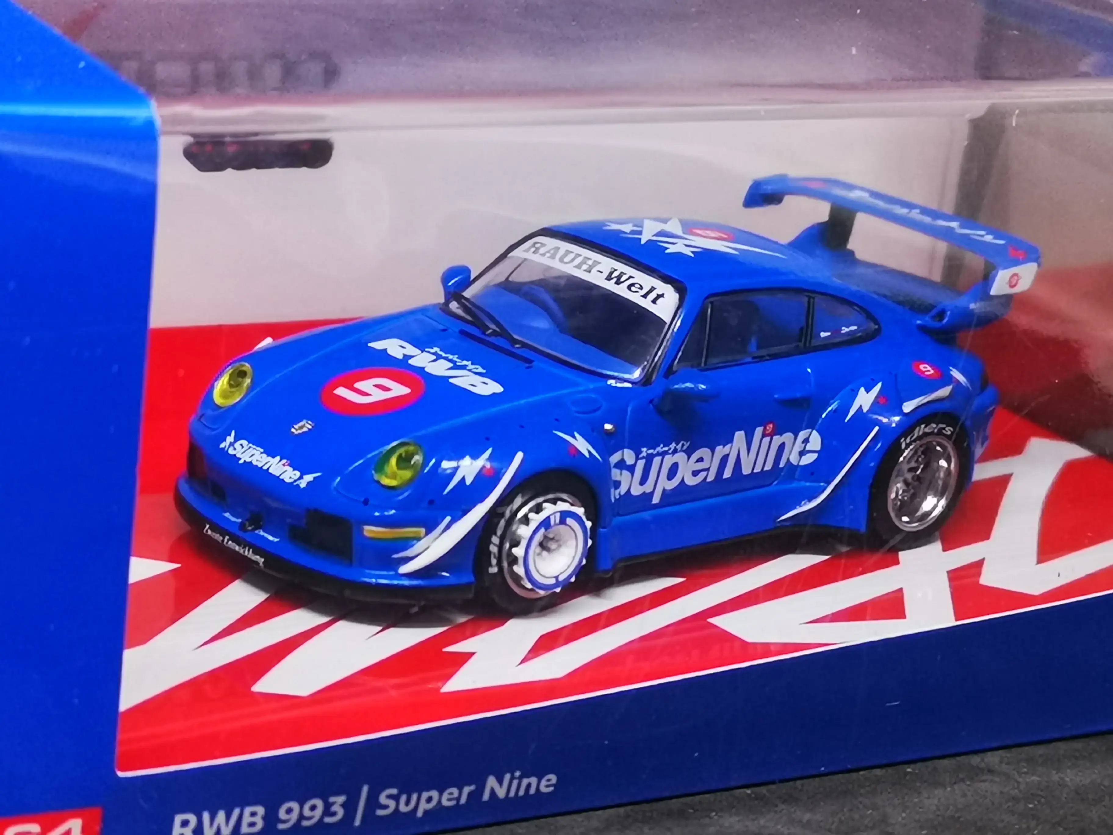 Tarmac Works Porsche 993 RWB SuperNine 1:64 Scale New in box