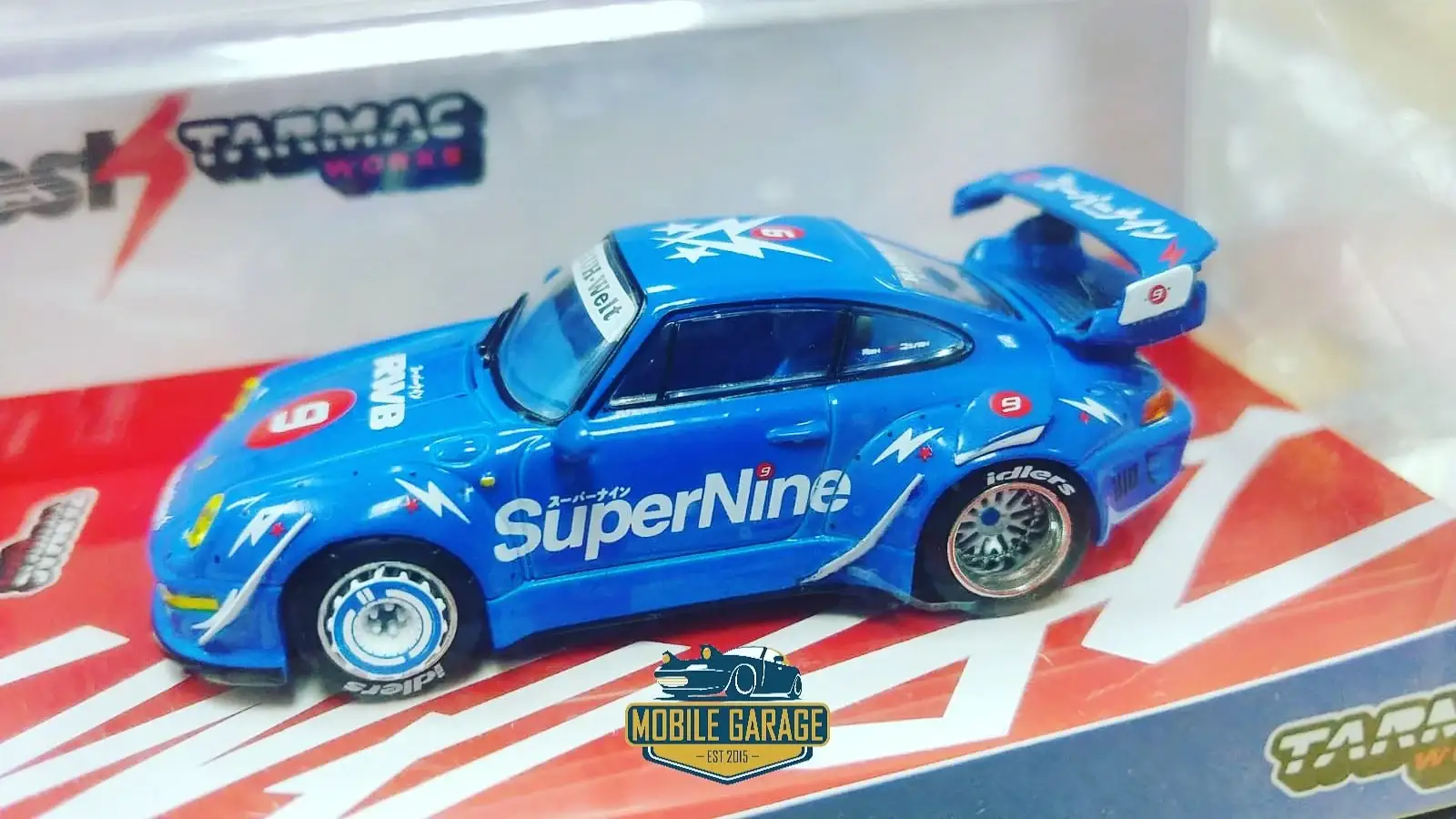 Tarmac Works Porsche 993 RWB SuperNine 1:64 Scale New in box - Image 4