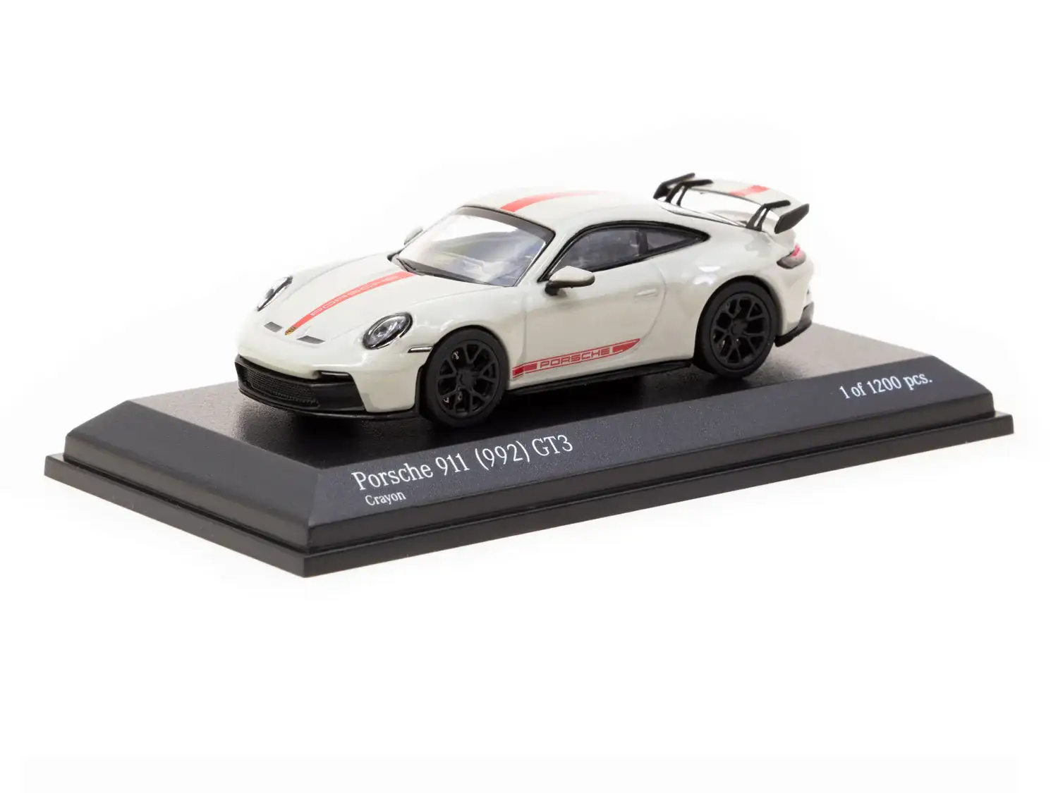Tarmac Works x Minichamps 1/64 Porsche 911 (992) GT3 Crayon - Image 2