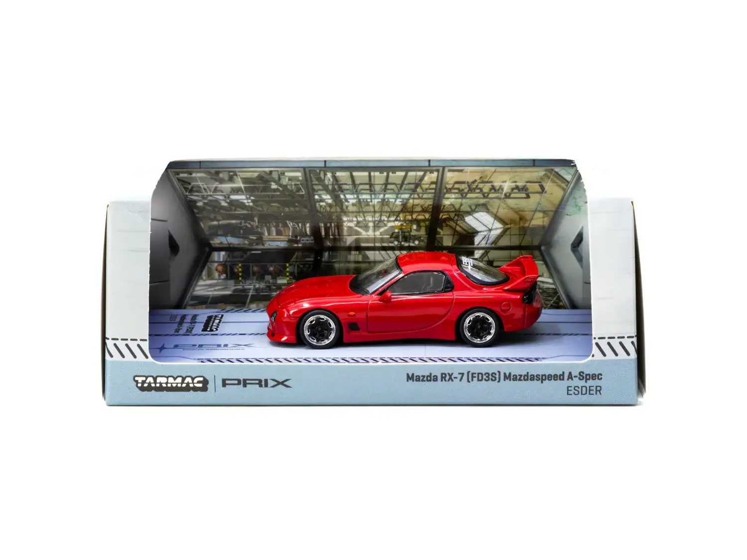 Tarmac Works x PRIX limited edition 1:64 Scale Mazda RX-7 (FD3S) Mazdaspeed A-Spec, ESDER