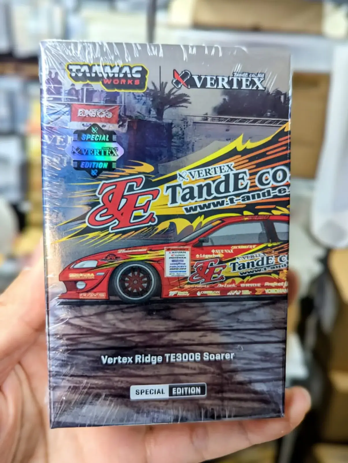 Tarmac Works X TAS 2026 1:64 Scale VERTEX Ridge TE3006 Soarer - Image 2