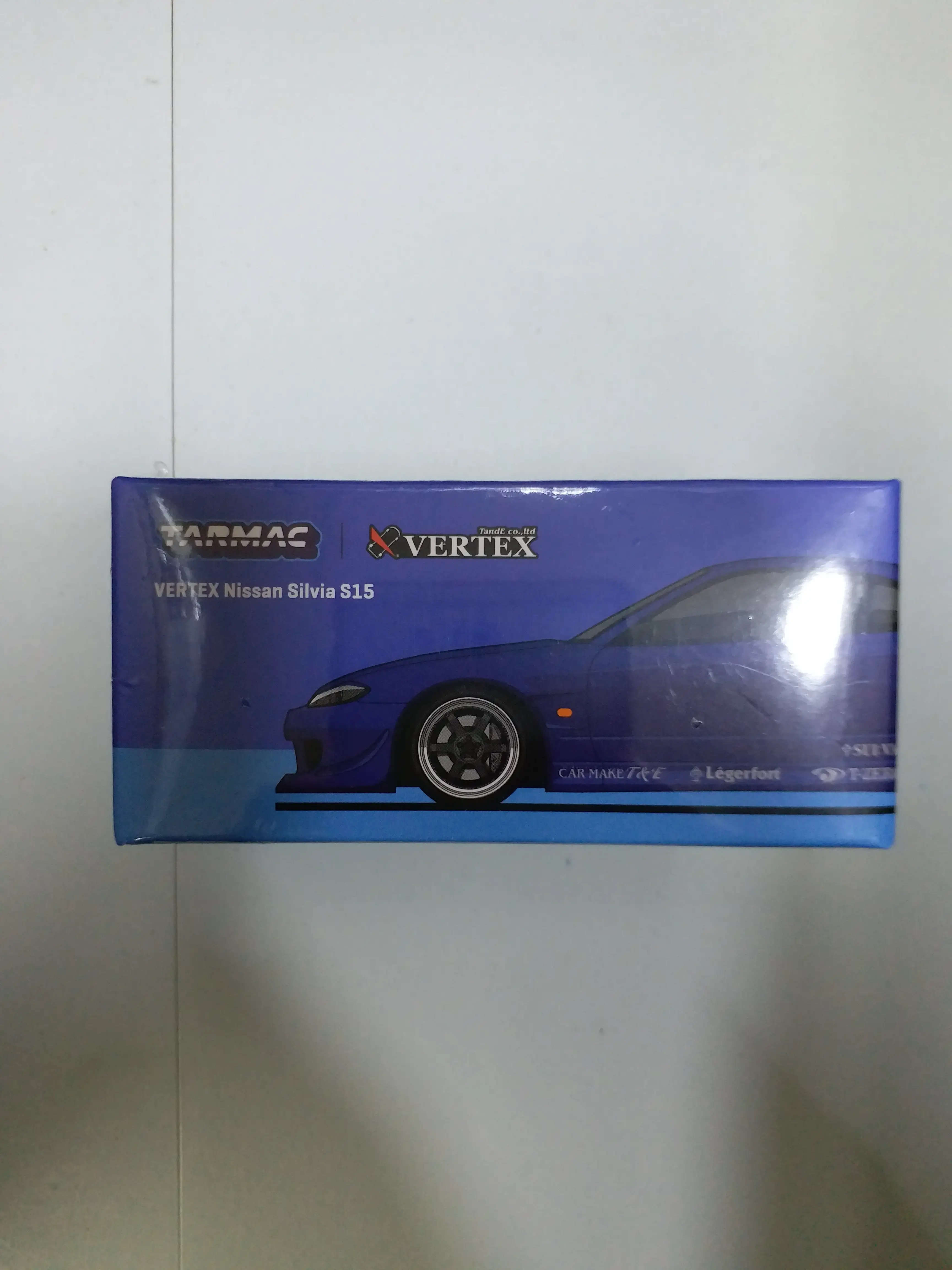 Tarmac Works x VERTEX Nissan Silvia S15 Blue Metallic - Image 2