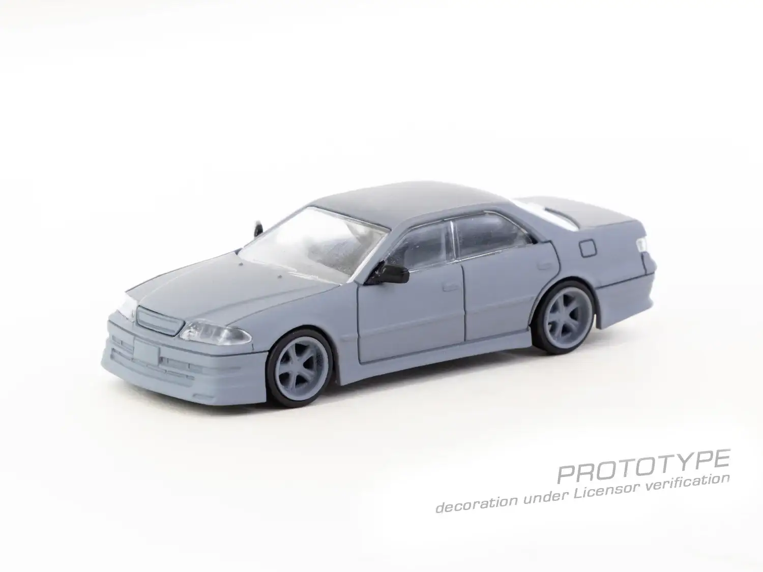 Tarmac Works x VERTEX Toyota Mark II JZX100 Dark Green Metallic - Image 3