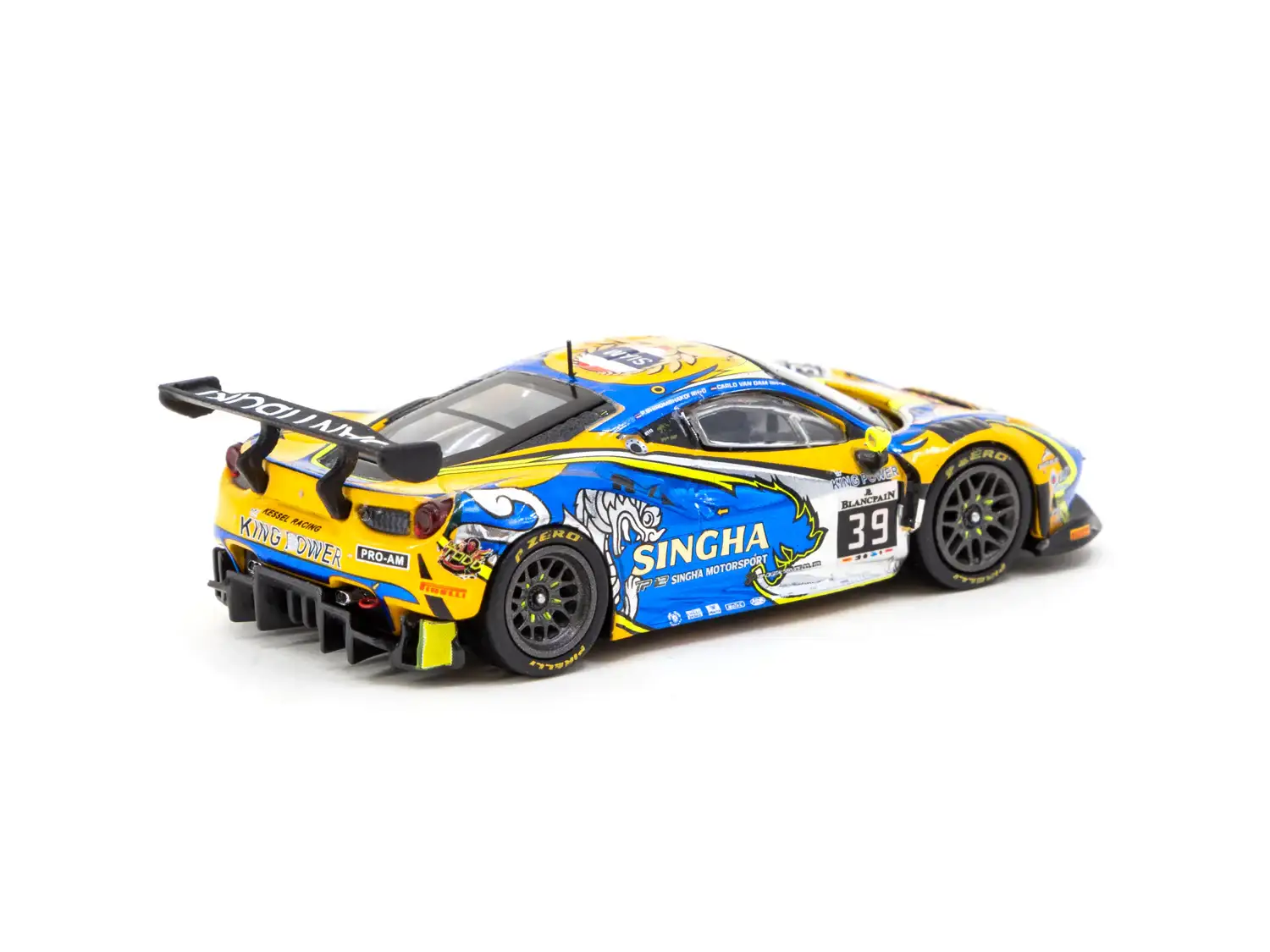Tarmac Works 1:64 Ferrari 488 GT3 Hong Kong ACG Expo Exclusive - Image 3