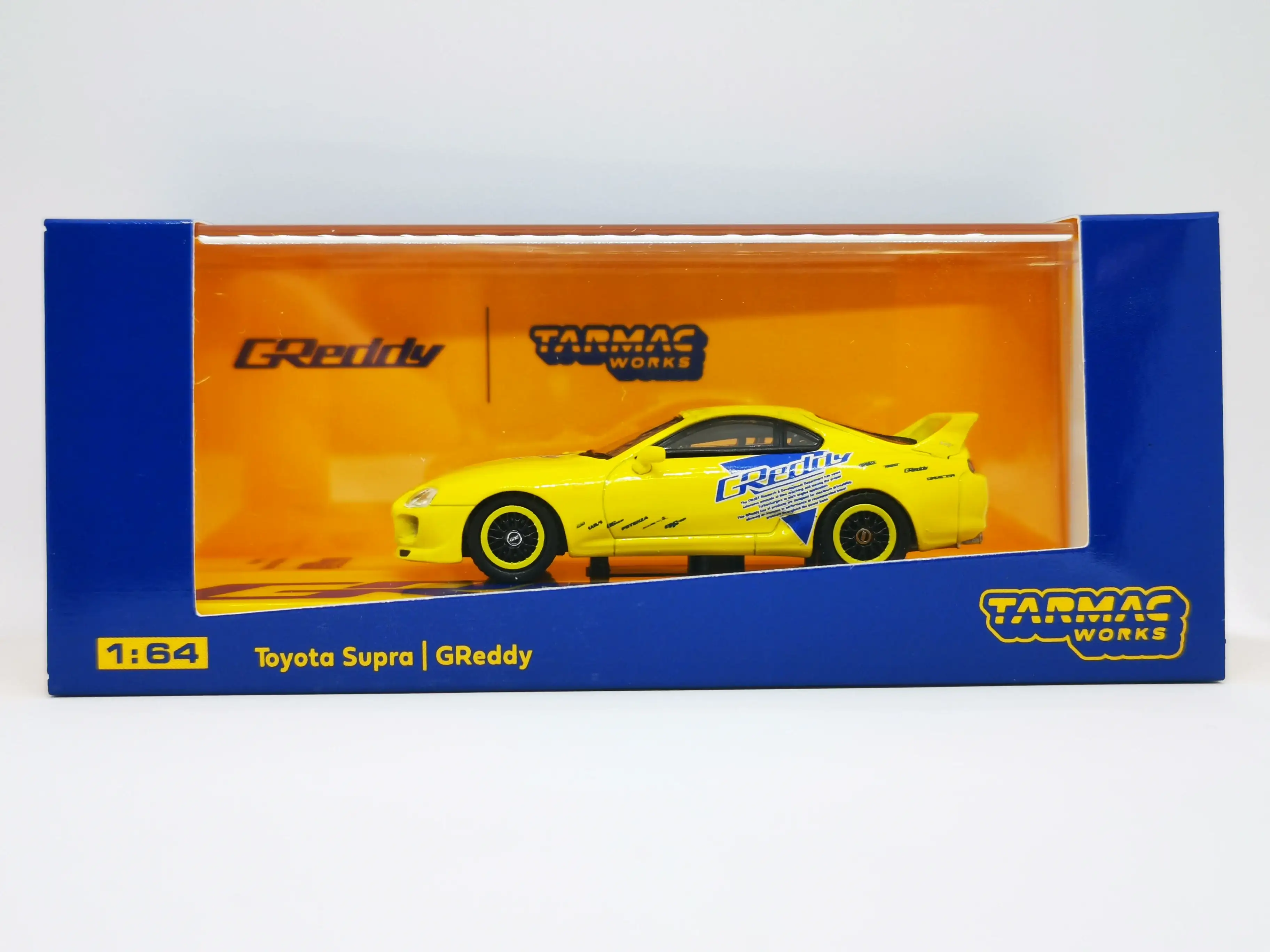 Tarmac Works 1:64 Scale Toyota Supra (JZA80) GReddy - Image 2